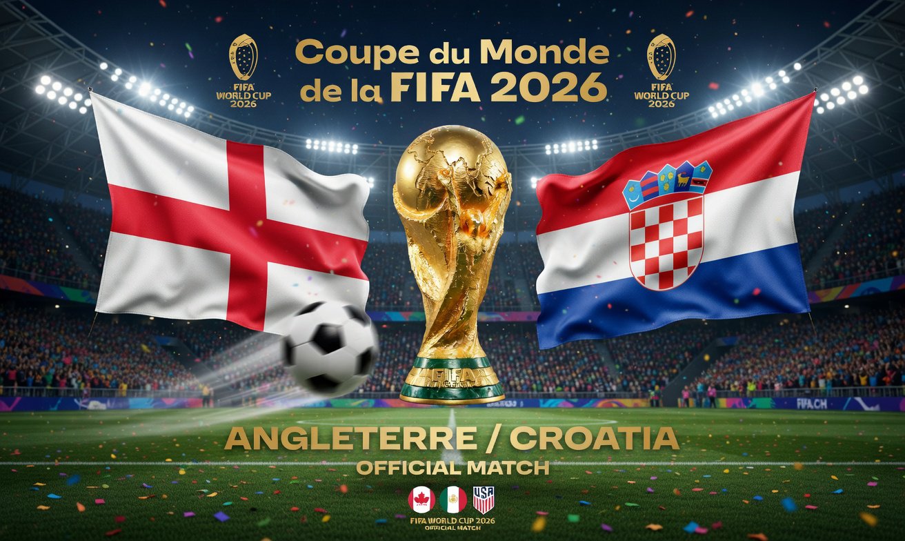 Pronostic Angleterre Croatie - Coupe du Monde 2026 17/06/2026