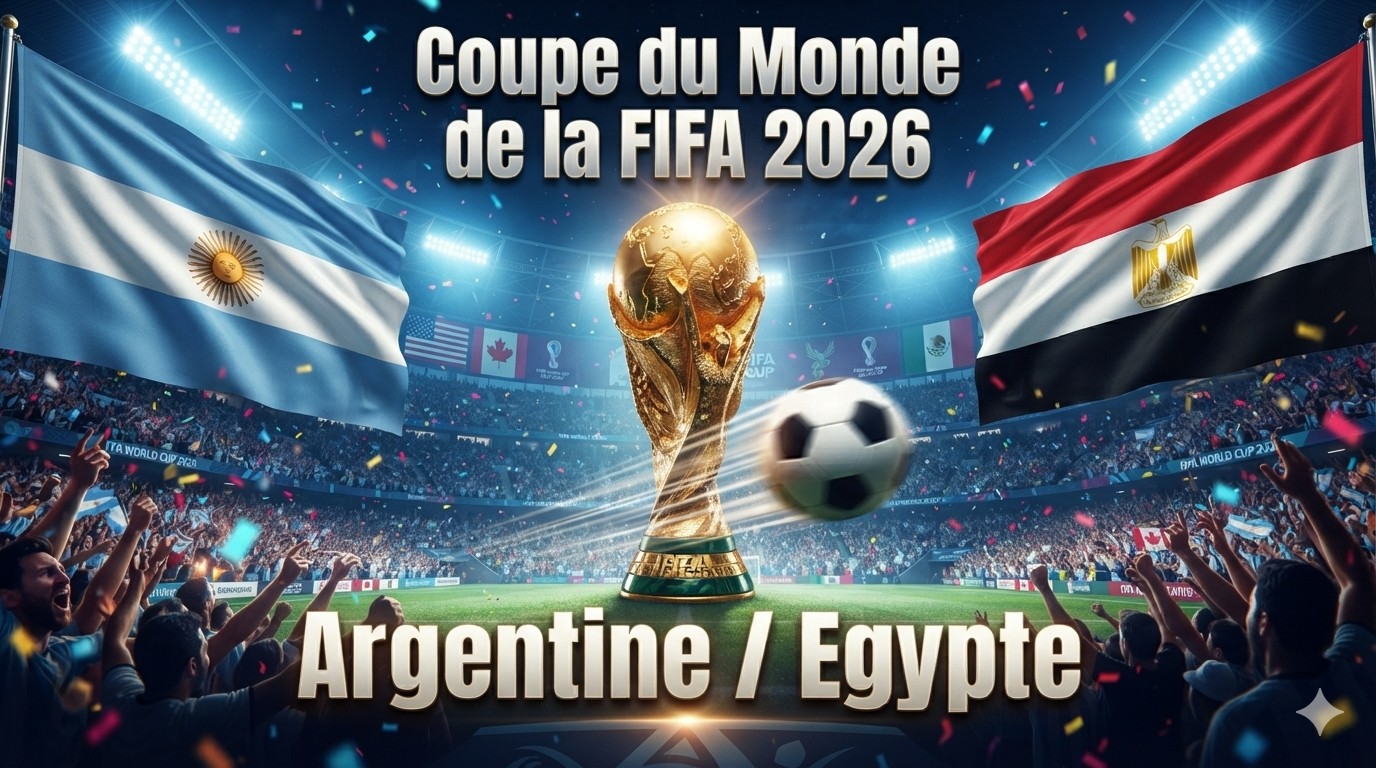 Pronostic Argentine Egypte - Coupe du Monde 2026 07/07/2026