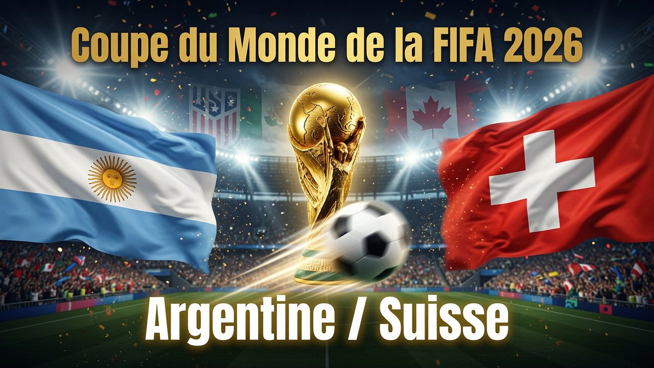 Pronostic Argentine Suisse - Coupe du Monde 2026 12/07/2026