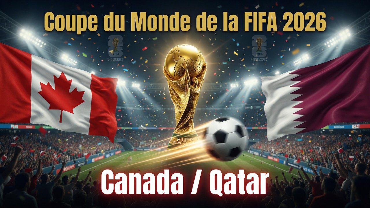 Pronostic Canada Qatar - Coupe du Monde 2026 19/06/2026