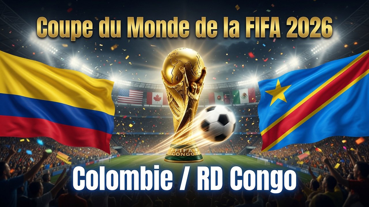 Pronostic Colombie RD Congo - Coupe du Monde 2026 24/06/2026