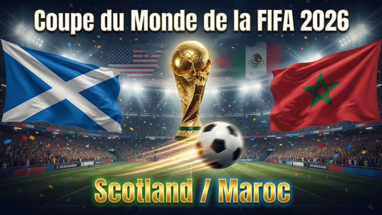 Pronostic Scotland Maroc - Coupe du Monde 2026 20/06/2026