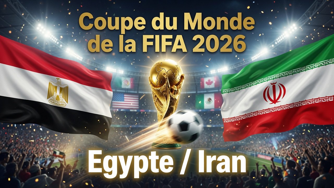 Pronostic Egypte Iran - Coupe du Monde 2026 27/06/2026