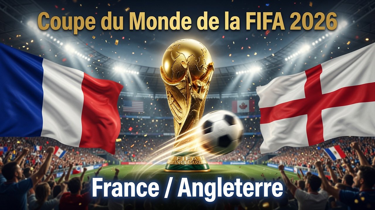Pronostic France Angleterre - Coupe du Monde 2026 18/07/2026