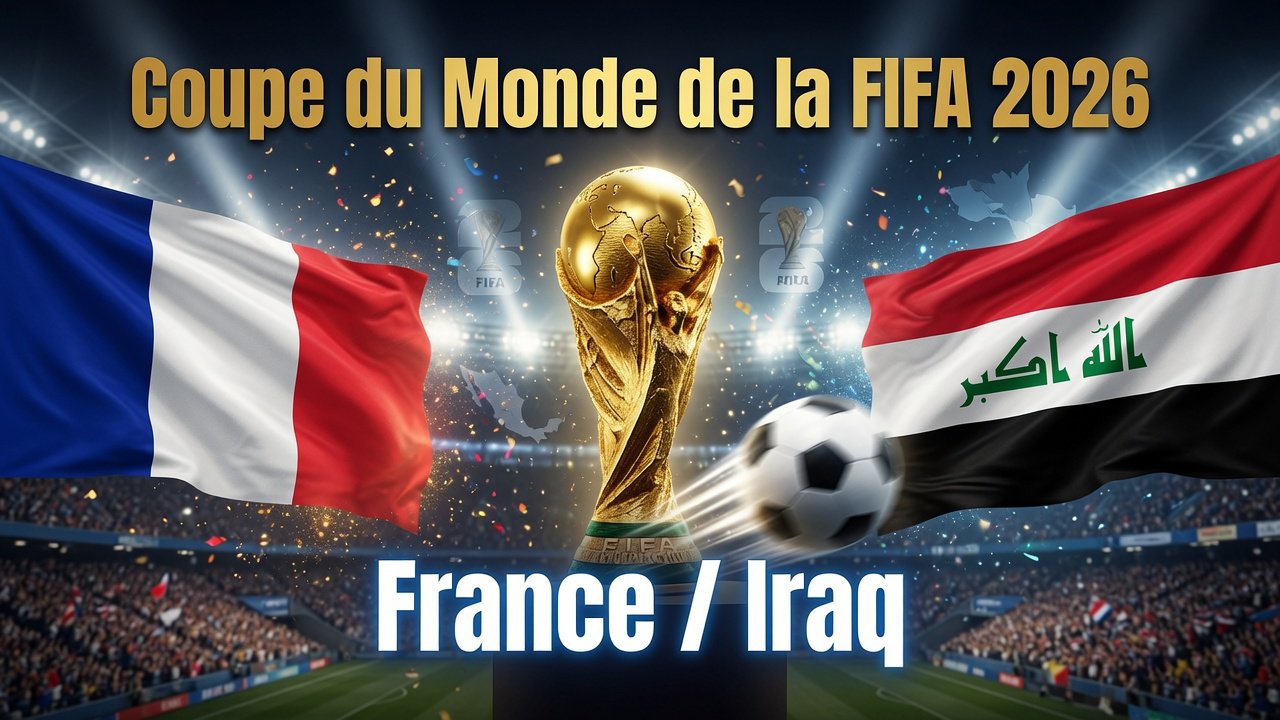 Pronostic France Iraq - Coupe du Monde 2026 22/06/2026