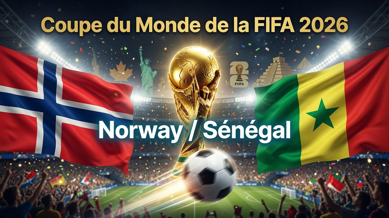 Pronostic Norvège Sénégal - Coupe du Monde 2026 23/06/2026