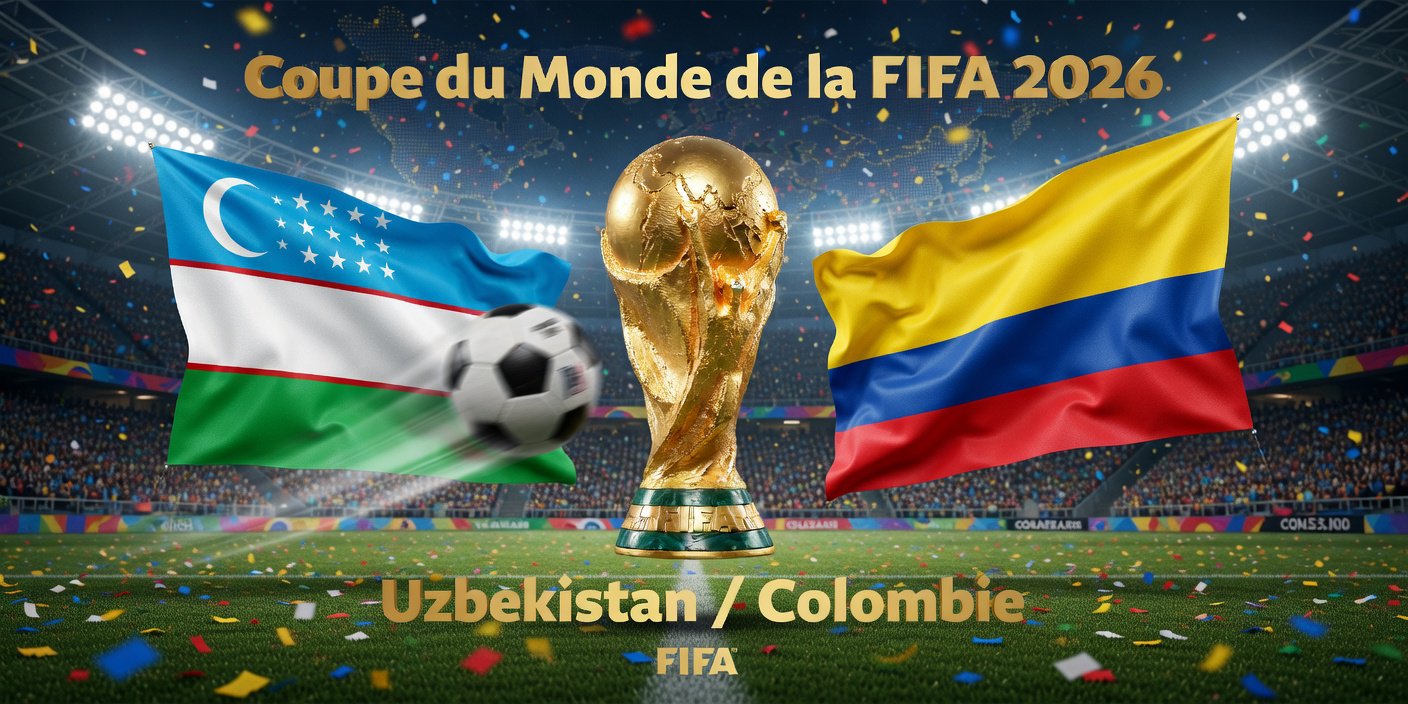 Pronostic Uzbekistan Colombie - Coupe du Monde 2026 18/06/2026