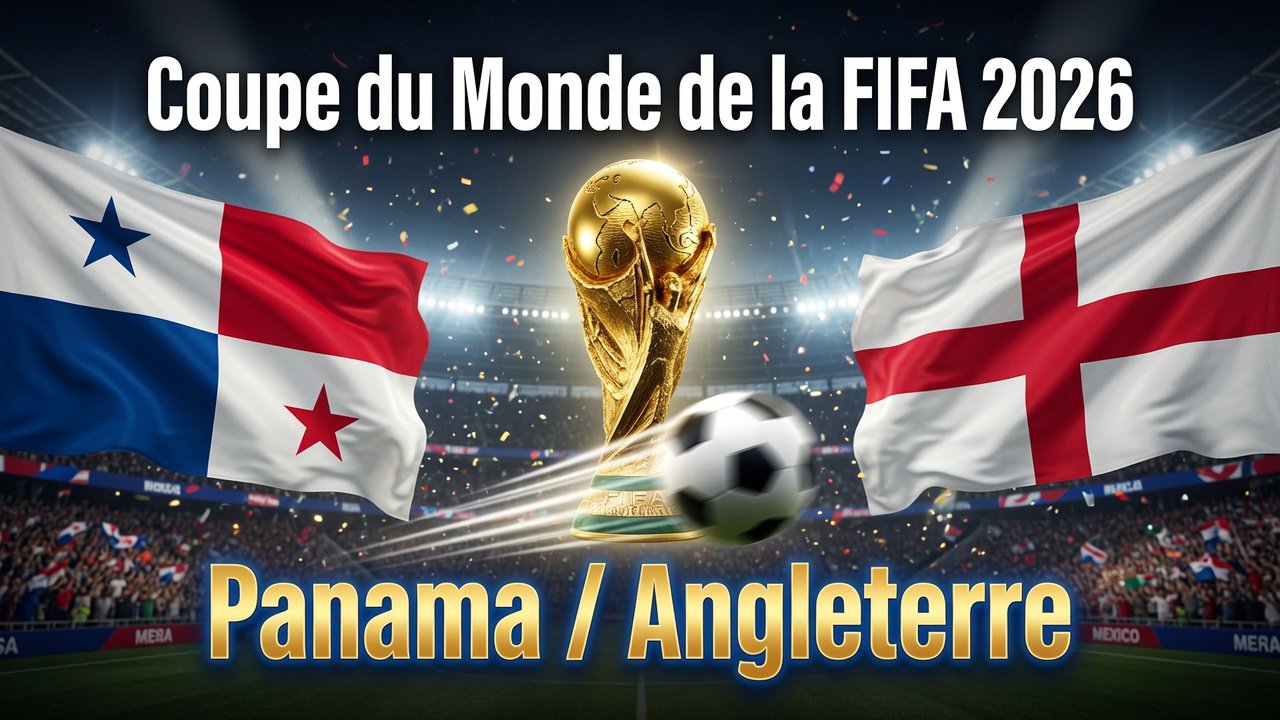 Pronostic Panama Angleterre - Coupe du Monde 2026 27/06/2026