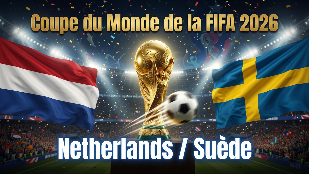 Pronostic Pays-Bas Suède - Coupe du Monde 2026 20/06/2026