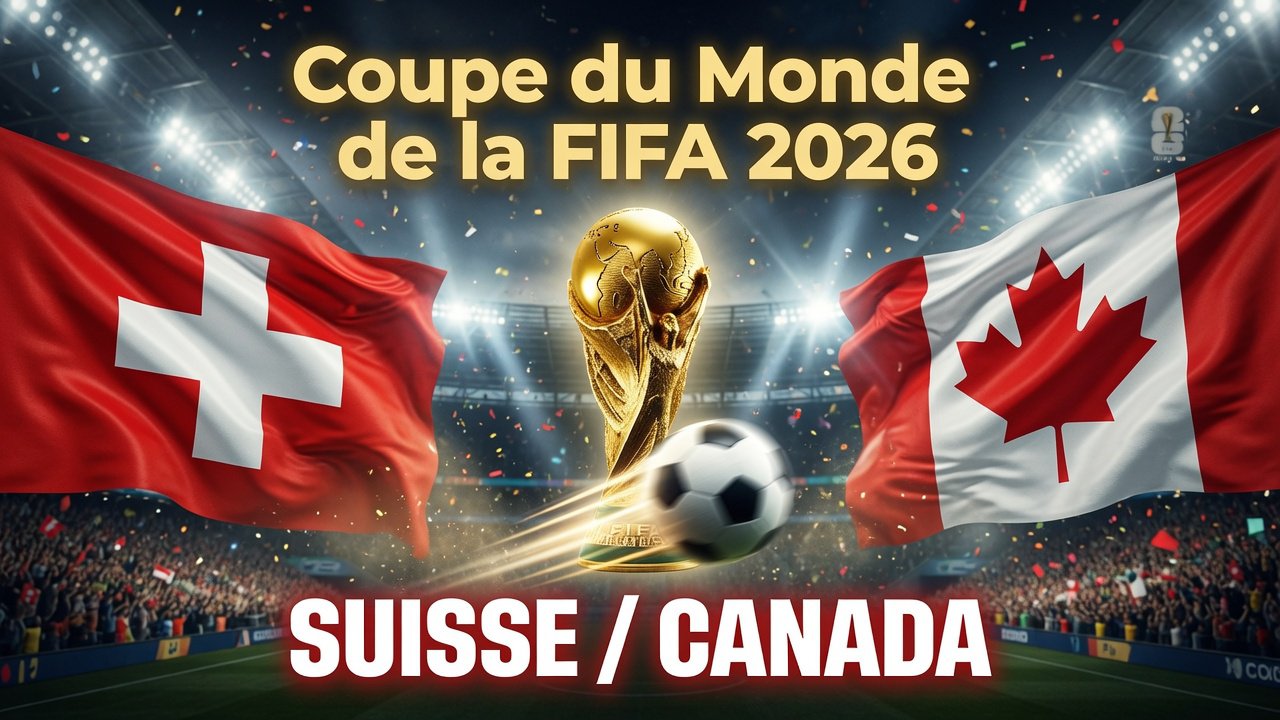 Pronostic Suisse Canada - Coupe du Monde 2026 24/06/2026