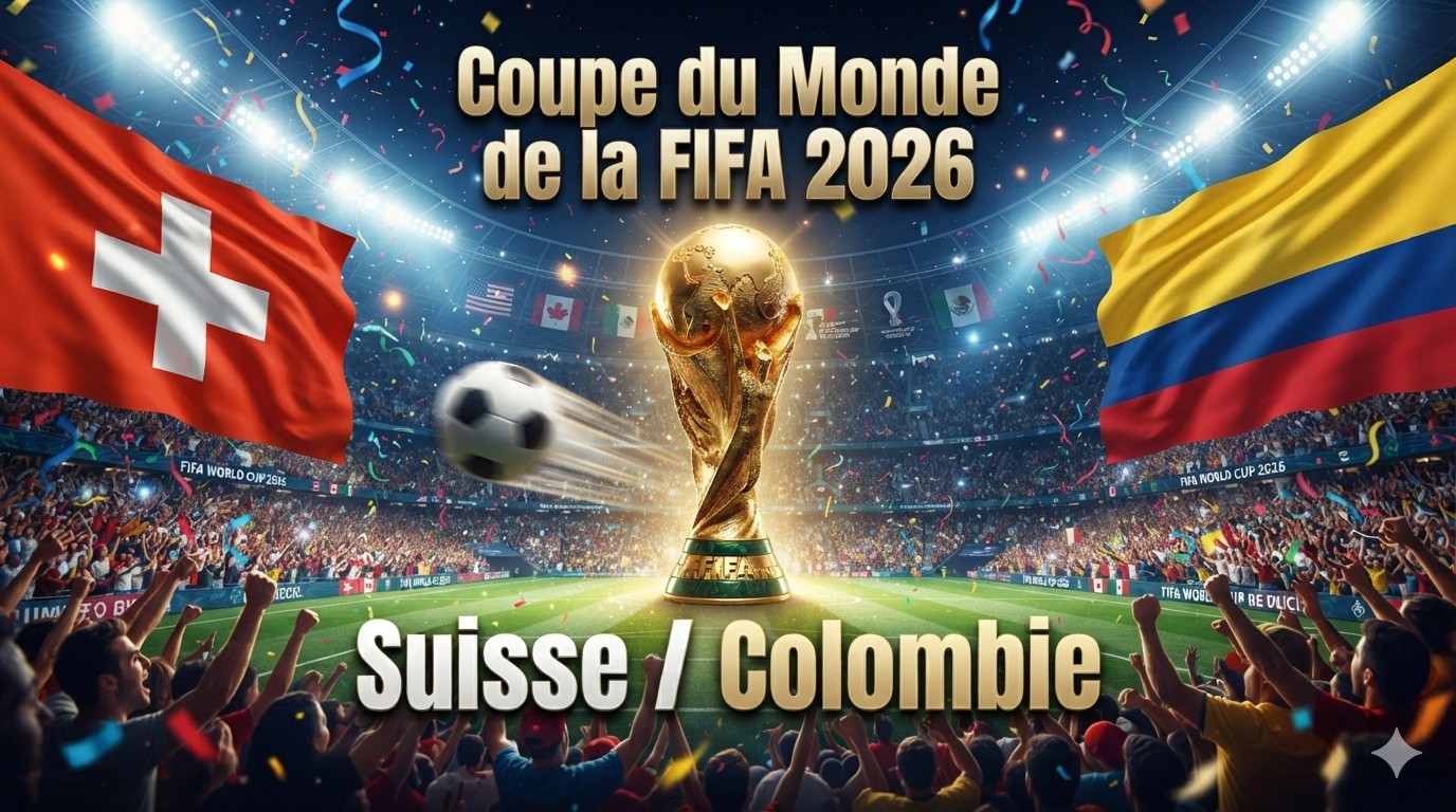 Suisse - Colombie : le mur helvète face au flair colombien (07/07/2026)