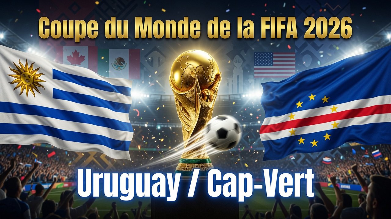 Pronostic Uruguay Cap-Vert - Coupe du Monde 2026 22/06/2026