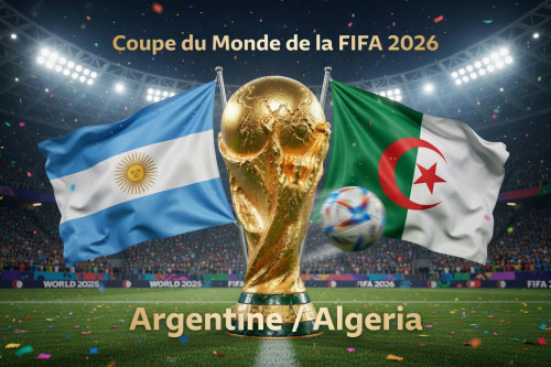 Pronostic Argentine Algérie - Coupe du Monde 2026 17/06/2026