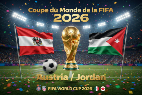 Pronostic Autriche Jordanie - Coupe du Monde 2026 17/06/2026