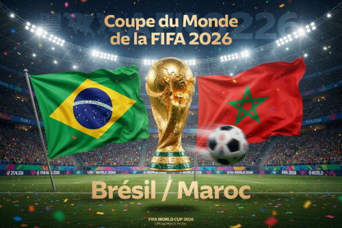Pronostic Brésil Maroc - Coupe du Monde 2026 14/06/2026