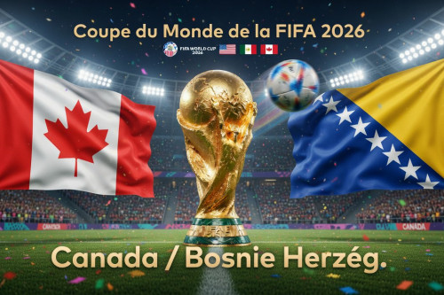 Pronostic Canada Bosnie-Herzégovine - Coupe du Monde 2026 12/06/2026