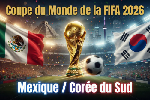 Pronostic Mexique Corée du Sud - Coupe du Monde 2026 19/06/2026